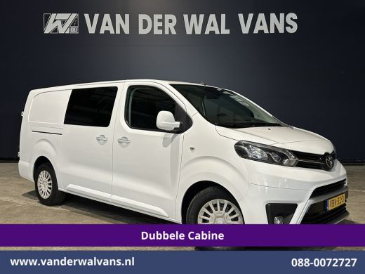 Toyota ProAce 2.0D-4D 123pk L3H1 Dubbele cabine Euro6 Airco | 5-Zits | 2x Zijdeur | 2500kg Trekhaak Navigatie, ... Toyota ProAce 2.0D-4D 123pk L3H1 Dubbele cabine Euro6 Airco | 5-Zits | 2x Zijdeur | 2500kg Trekhaak Navigatie, ...
