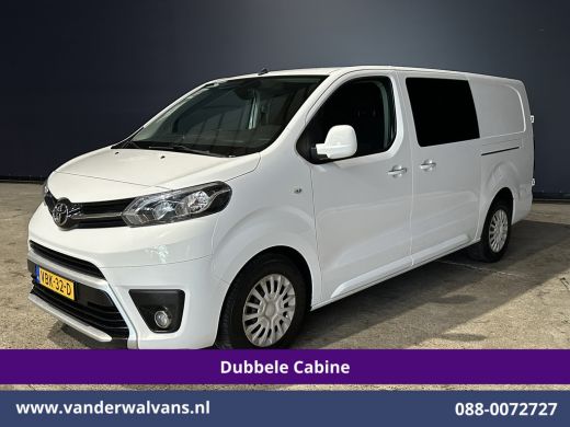Toyota ProAce 2.0D-4D 123pk L3H1 Dubbele cabine Euro6 Airco | 5-Zits | 2x Zijdeur | 2500kg Trekhaak Navigatie, ... ActivLease financial lease