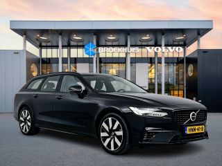 Volvo  V90 T8 Recharge Ultra Dark | 19" | Trekhaak | Gelaagd glas | 360 Camera | Panoramadak | Head-up | Ful...