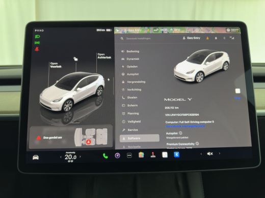 Tesla Model Y RWD 58 kWh [ 3-Fase ] {SOH-93%} (INCL-BTW) Aut. *PANO | AUTO-PILOT | LUXURY-LEATHER | TOP-VIEW | ... ActivLease financial lease