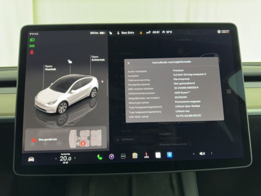 Tesla Model Y RWD 58 kWh [ 3-Fase ] {SOH-93%} (INCL-BTW) Aut. *PANO | AUTO-PILOT | LUXURY-LEATHER | TOP-VIEW | ... ActivLease financial lease