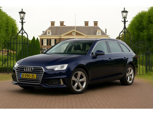 Audi A4 Avant 40 TFSI 190PK SPORT S-LINE | NL-AUTO! | DEALER OH! | LEDER / ALCANTARA | ALL-SEASON BANDEN ...