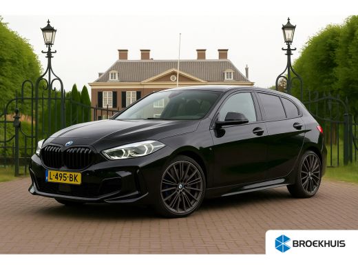 BMW 1 Serie 118i M-SPORT | NL-AUTO! | 1 EIGENAAR! | DEALER OH! | LEDER | STOELVERARMING | 19" LMV | NAVI | CL...