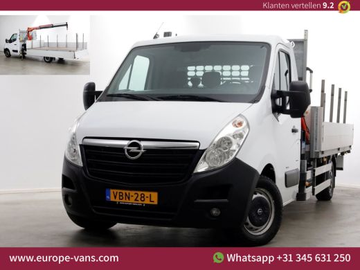 Opel Movano 2.3 CDTI 145pk E6 Open Laadbak + Kraan 08-2019 Opel Movano 2.3 CDTI 145pk E6 Open Laadbak + Kraan 08-2019