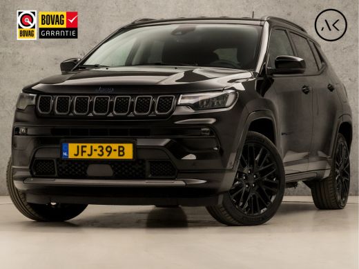 Jeep Compass 4xe 240 Plug-in Hybrid S Black Sport 240Pk Automaat (VIRTUAL COCKPIT, APPLE CARPLAY, LEDER, STUUR... Jeep Compass 4xe 240 Plug-in Hybrid S Black Sport 240Pk Automaat (VIRTUAL COCKPIT, APPLE CARPLAY, LEDER, STUUR...