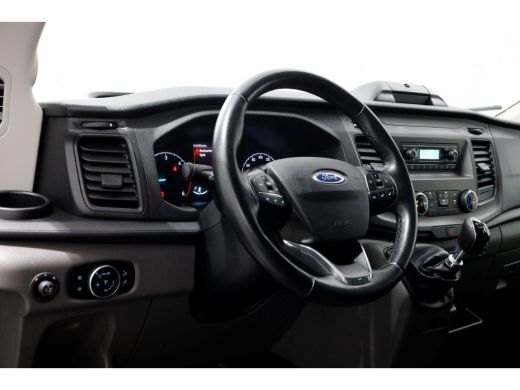 Ford Transit 350 2.0 TDCI 130pk 4x4 L3H1 Trend D.C. Open laadbak met huif 06-2021 ActivLease financial lease