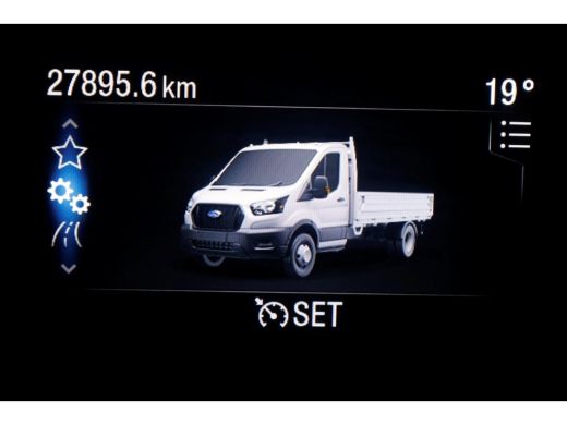 Ford Transit 350 2.0 TDCI 130pk 4x4 L3H1 Trend D.C. Open laadbak met huif 06-2021 ActivLease financial lease