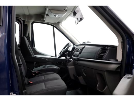 Ford Transit 350 2.0 TDCI 130pk 4x4 L3H1 Trend D.C. Open laadbak met huif 06-2021 ActivLease financial lease