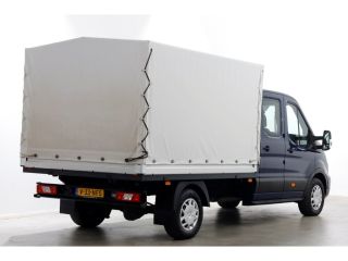 Ford Transit 350 2.0 TDCI 130pk 4x4 L3H1 Trend D.C. Open laadbak met huif 06-2021