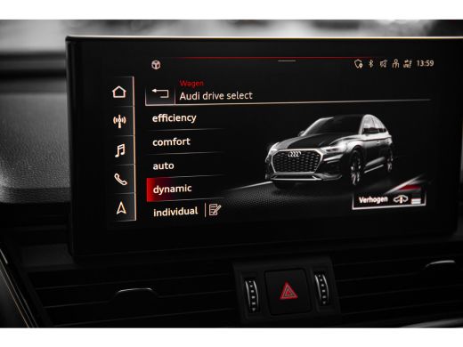 Audi Q5 Sportback 50 TFSI e S edition | Luchtvering | Leder | Trekhaak | Tour | B&O | 21"| ActivLease financial lease