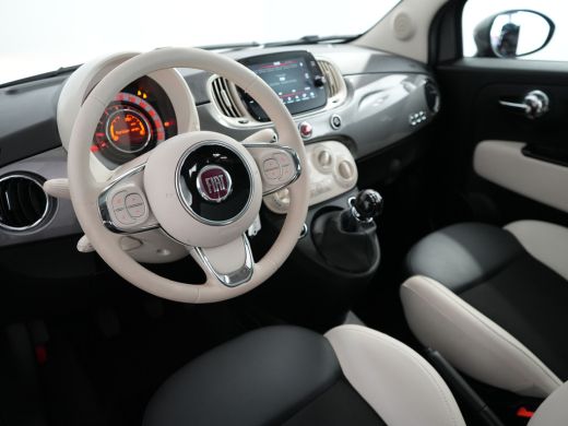 Fiat 500 1.0 70PK HYBRID DOLCEVITA AIRCO / 15"LMV / CRUISECONTROL / APPLE-ANDROID AUTO / PANO.DAK / LEDER ... ActivLease financial lease