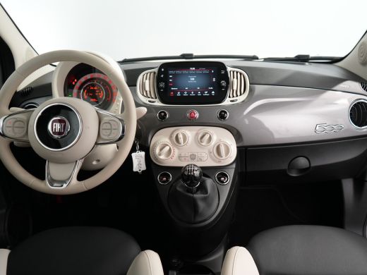 Fiat 500 1.0 70PK HYBRID DOLCEVITA AIRCO / 15"LMV / CRUISECONTROL / APPLE-ANDROID AUTO / PANO.DAK / LEDER ... ActivLease financial lease