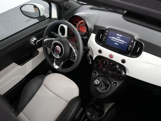 Fiat 500C 1.0 70 PKHYBRID DOLCEVITA AIRCO / PDC / 16"LMV / CRUISECONTROL / LEDER / APPLE-ANDROID CARPLAY / DAB ActivLease financial lease