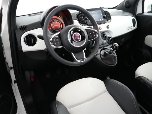 Fiat 500C 1.0 70 PKHYBRID DOLCEVITA AIRCO / PDC / 16"LMV / CRUISECONTROL / LEDER / APPLE-ANDROID CARPLAY / DAB ActivLease financial lease