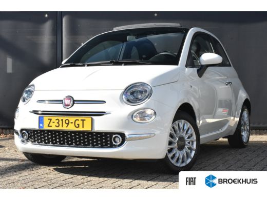 Fiat 500C 1.0 Hybrid Dolcevita Finale | AllSeason-banden | Navigatie by App | Parkeersensoren | 15"LMV | Cr...