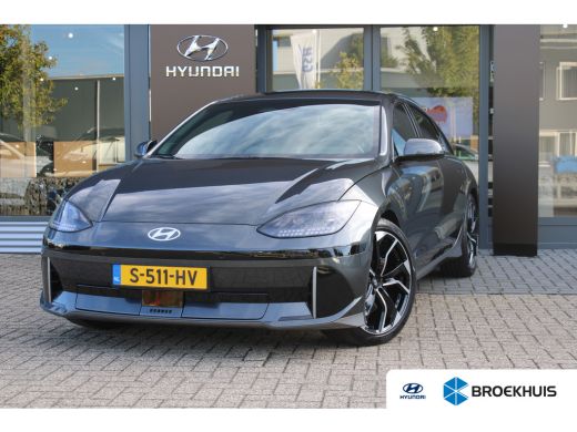 Hyundai IONIQ 6 Connect 77.4 kWh | Elektr. Stoelen | Elektr. Achterklep | Navigatie | Stuur/Stoelverwarming | Ach...