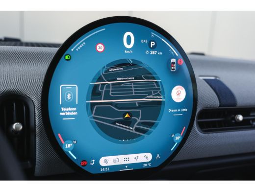 Mini 3-Deurs Cooper C Automaat / Favoured / Pakket L / 18" Night Flash Spoke 2-tone ActivLease financial lease