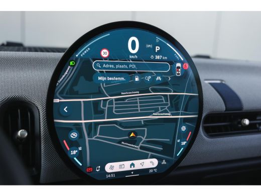 Mini 3-Deurs Cooper C Automaat / Favoured / Pakket L / 18" Night Flash Spoke 2-tone ActivLease financial lease