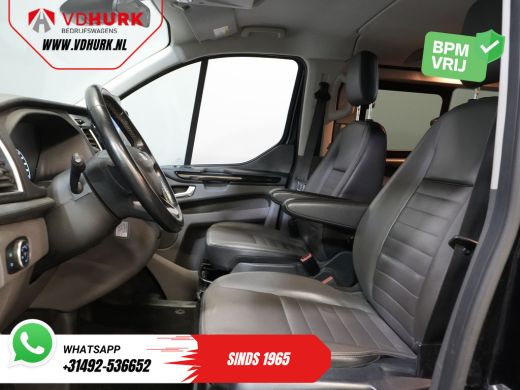 Ford Transit Custom 2.0 TDCI 170 pk Aut. L2 Limited DC Dubbel Cabine EXPORT ONLY Riem V.V/ Adapt.Cruise/ Bi-Xenon/ Le... ActivLease financial lease