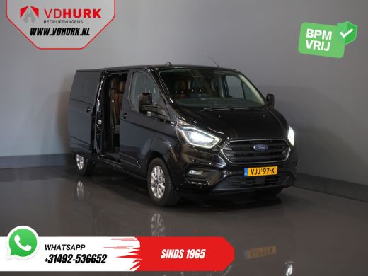 Ford Transit Custom 2.0 TDCI 170 pk Aut. L2 Limited DC Dubbel Cabine EXPORT ONLY Riem V.V/ Adapt.Cruise/ Bi-Xenon/ Le... ActivLease financial lease
