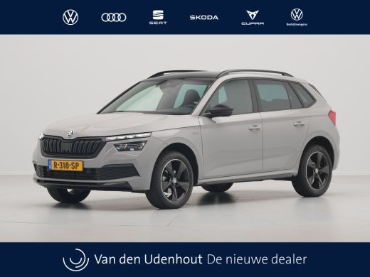 Skoda Kamiq 1.0 TSI 110pk Monte Carlo Navi via App Panorama Trekhaak Camera Side Assist Stoelverwarming Voor ...