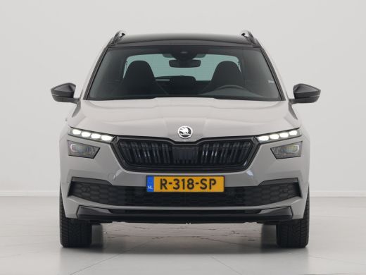 Skoda Kamiq 1.0 TSI 110pk Monte Carlo Navi via App Panorama Trekhaak Camera Side Assist Stoelverwarming Voor ... ActivLease financial lease