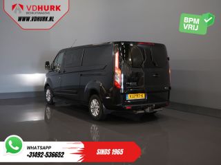 Ford Transit Custom 2.0 TDCI 170 pk Aut. L2 Limited DC Dubbel Cabine EXPORT ONLY Riem V.V/ Adapt.Cruise/ Bi-Xenon/ Le...