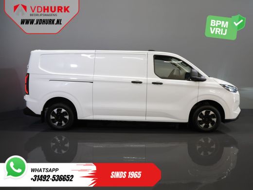 Ford E-Transit Custom 320 L2 65 kWh 330 km WLTP 2.3t Trekverm./ Snellader/ LED/ Standkachel/ Stoelverw./ Stuur.Verw./ V... ActivLease financial lease