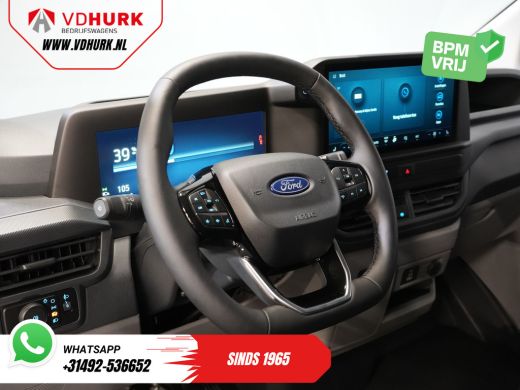 Ford E-Transit Custom 320 L2 65 kWh 330 km WLTP 2.3t Trekverm./ Snellader/ LED/ Standkachel/ Stoelverw./ Stuur.Verw./ V... ActivLease financial lease
