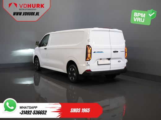 Ford E-Transit Custom 320 L2 65 kWh 330 km WLTP 2.3t Trekverm./ Snellader/ LED/ Standkachel/ Stoelverw./ Stuur.Verw./ V... ActivLease financial lease