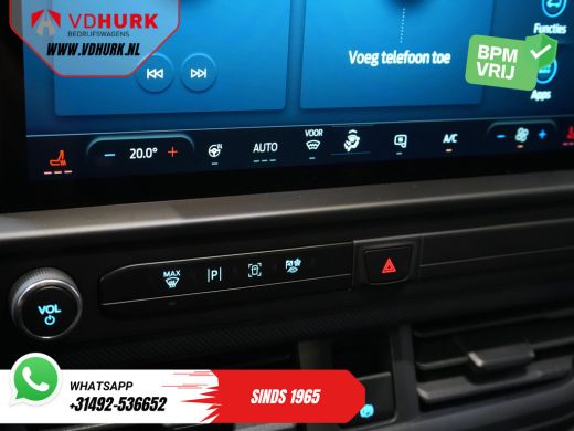 Ford E-Transit Custom 320 L2 65 kWh 330 km WLTP 2.3t Trekverm./ Snellader/ LED/ Standkachel/ Stoelverw./ Stuur.Verw./ V... ActivLease financial lease