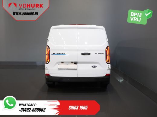 Ford E-Transit Custom 320 L2 65 kWh 330 km WLTP 2.3t Trekverm./ Snellader/ LED/ Standkachel/ Stoelverw./ Stuur.Verw./ V... ActivLease financial lease
