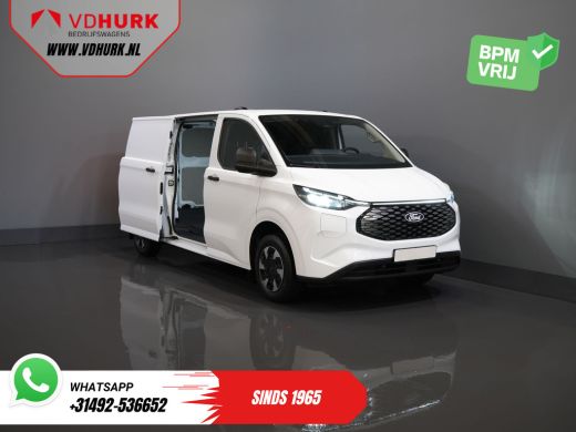 Ford E-Transit Custom 320 L2 65 kWh 330 km WLTP 2.3t Trekverm./ Snellader/ LED/ Standkachel/ Stoelverw./ Stuur.Verw./ V... ActivLease financial lease
