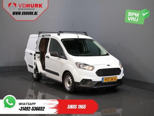 Ford Transit Courier 1.0 EcoBoost 100 pk Trend Benzine BPM VRIJ 2xSchuifdeur/ Airco/ Camera/ Trekhaak/ Dakdragers ActivLease financial lease