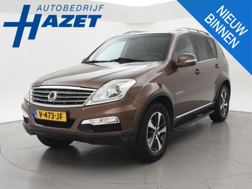 SsangYong Rexton RX 220 e-XDI 178 PK AUT. SAPPHIRE + TREKHAAK 3500 | CARPLAY | LEDER | STUUR/STOELVERW. | CAMERA