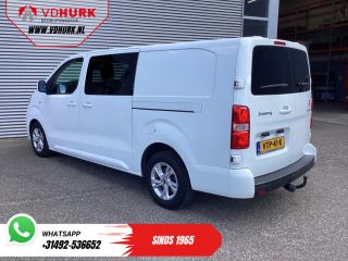 Citroën Jumpy 2.0 HDI 125 pk L3 Dubbel Cabine EXPORT 6 Pers./ 2xSchuifdeur/ Riem.VV/ Betimmerd/ LMV/ PDC/ Cruis...