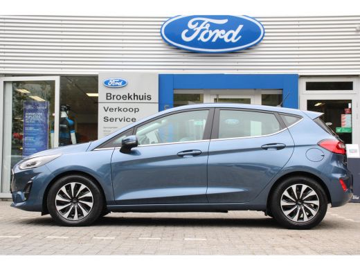 Ford Fiesta 1.0EB Hybrid TITANIUM | NL-AUTO! | 1 EIGENAAR! | WINTERPACK | PARK SENS | CRUISE | LED | NAVI | C... ActivLease financial lease