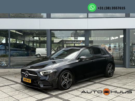 Mercedes-Benz A-Klasse 180 Aut. Sol. AMG Sport | Panorama | Burmester | Memory | Multi Beam | Sfeer Verlichting |