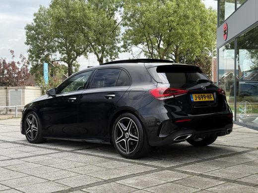 Mercedes-Benz A-Klasse 180 Aut. Sol. AMG Sport | Panorama | Burmester | Memory | Multi Beam | Sfeer Verlichting | ActivLease financial lease