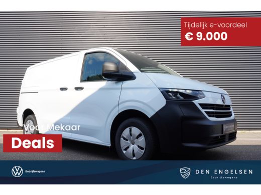 Volkswagen Transporter e-Transporter Life 218 pk, Achterdeuren zonder ruit, Trekhaak, Climatronic, Bijrijdersbank ActivLease financial lease