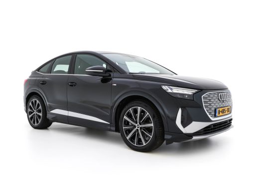 Audi Q4 e-tron 40 S edition 77 kWh [ 3-Fase ] (INCL-BTW) *HEAT-PUMP | LEATHER-FABRIC | MATRIX-LED | ADAPTIVE-CRU...