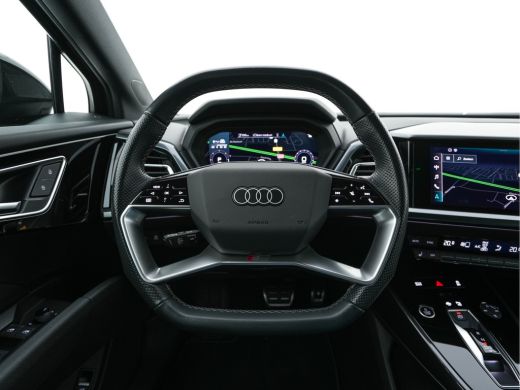 Audi Q4 e-tron 40 S edition 77 kWh [ 3-Fase ] (INCL-BTW) *HEAT-PUMP | LEATHER-FABRIC | MATRIX-LED | ADAPTIVE-CRU... ActivLease financial lease