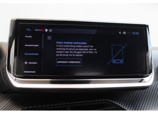 Peugeot 208 Style | Dashboard en deurpanelen in kunststof met carboneffect | Ecoled koplampen | Elektrisch ve... ActivLease financial lease