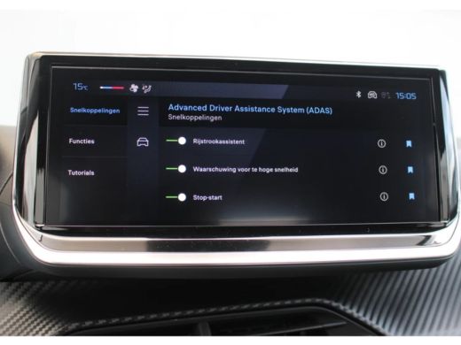Peugeot 208 Style | Dashboard en deurpanelen in kunststof met carboneffect | Ecoled koplampen | Elektrisch ve... ActivLease financial lease