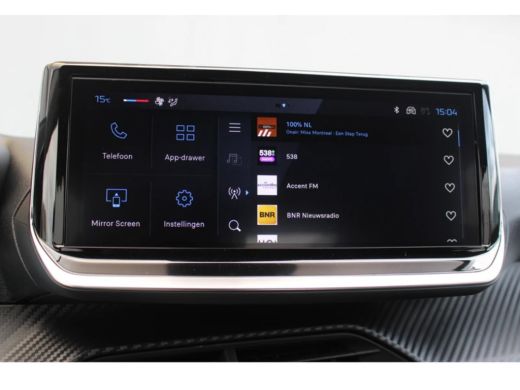Peugeot 208 Style | Dashboard en deurpanelen in kunststof met carboneffect | Ecoled koplampen | Elektrisch ve... ActivLease financial lease