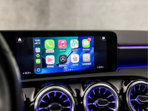 Mercedes-Benz A-Klasse 250 e Luxury Sport 218Pk Automaat (APPLE CARPLAY, GROOT NAVI, WIDESCREEN, SFEERVERLICHTING, LEDER... ActivLease financial lease