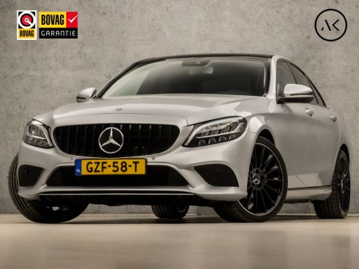 Mercedes-Benz C-Klasse 180 AMG Sport 157Pk Automaat (APPLE CARPLAY, GROOT NAVI, PANAMERICANA GRILL, SFEERVERLICHTING, LE...
