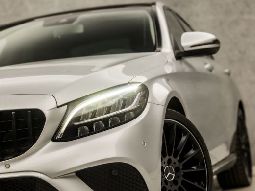 Mercedes-Benz C-Klasse 180 AMG Sport 157Pk Automaat (APPLE CARPLAY, GROOT NAVI, PANAMERICANA GRILL, SFEERVERLICHTING, LE... ActivLease financial lease
