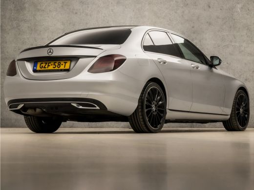 Mercedes-Benz C-Klasse 180 AMG Sport 157Pk Automaat (APPLE CARPLAY, GROOT NAVI, PANAMERICANA GRILL, SFEERVERLICHTING, LE... ActivLease financial lease