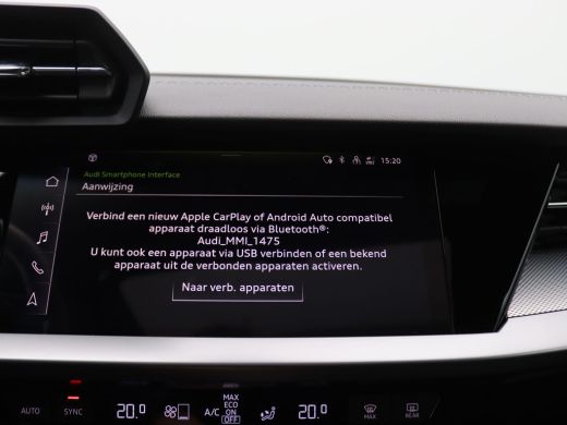 Audi A3 Sportback 45 TFSI e S edition Competition 245PK S-tronic Pano-Schuifdak, Keyless, Stoelverwarming... ActivLease financial lease